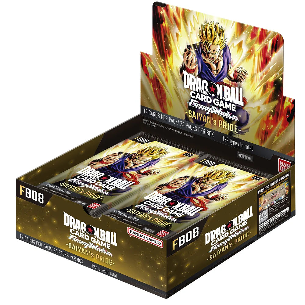Dragon Ball Super - Fusion World Set 8 - Saiyan's Pride Booster Box