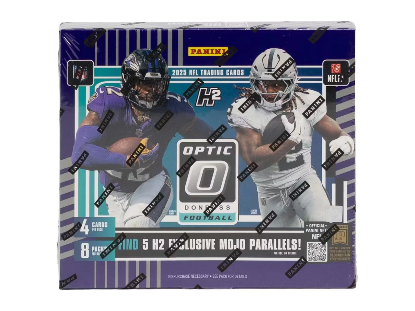 2025 Donruss Optic Football NFL H2 Box