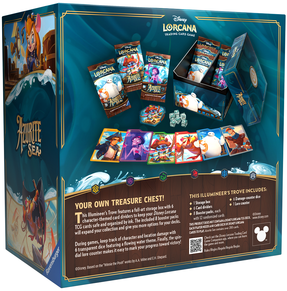 PREORDER Disney Lorcana - AZURITE SEA - Trove