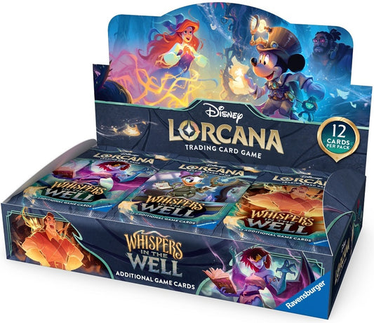 PREORDERS * Disney Lorcana - WHISPERS IN THE WELL - Booster Box - Set #10