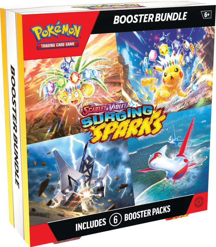 PREORDER - Pokémon SURGING SPARKS  - Booster Bundle - Scarlet & Violet SV8