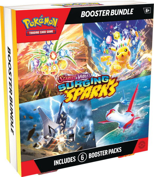 PREORDER - Pokémon SURGING SPARKS  - Booster Bundle - Scarlet & Violet SV8