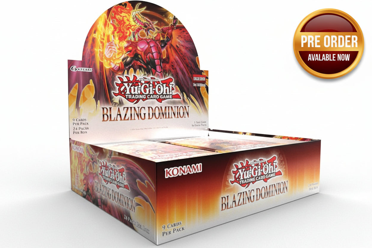 **PRE ORDER** Yugioh - BLAZING DOMINION Booster Box - Yu-Gi-Oh!