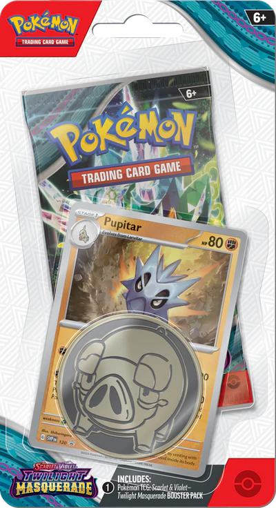 Pokémon TWIGHLIGHT MASQUERADE - Checklane Blister Pack - Scarlet & Violet