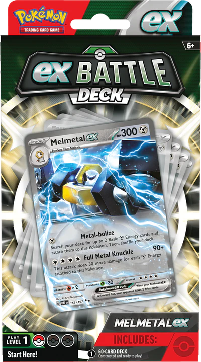 Pokémon EX Battle Deck Metmetal ex / Houndoom ex