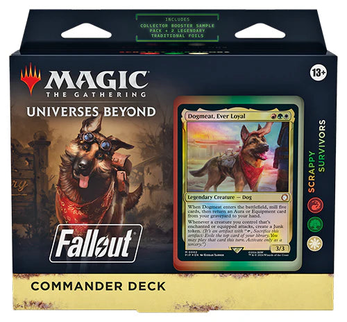 MTG Universes Beyond - FALLOUT Commander Deck- Magic The Gathering