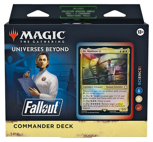 MTG Universes Beyond - FALLOUT Commander Deck- Magic The Gathering