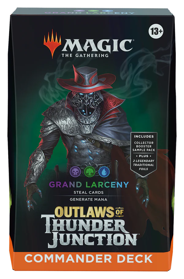 MTG - OUTLAWS OF THUNDER JUNCTION Commander Deck Set of 4  - Magic The Gathering