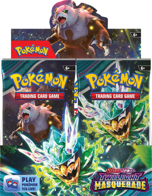 Pokémon TWILIGHT MASQUERADE - Booster Pack- Scarlet & Violet SV06