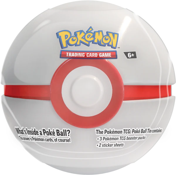 Pokémon - Random Poké Ball -  3 Packs + 2 Sticker Sheets