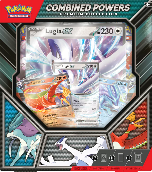 Pokémon COMBINED POWERS Premium Collection LUGIA ex