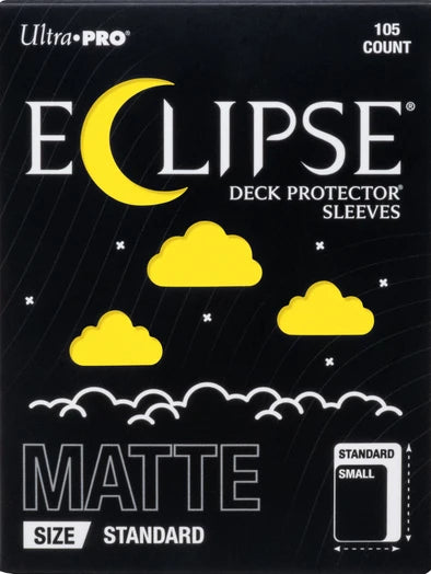 Ultra Pro - Standard Card Sleeves 105ct - D-Pro Enhanced Eclipse Matte -