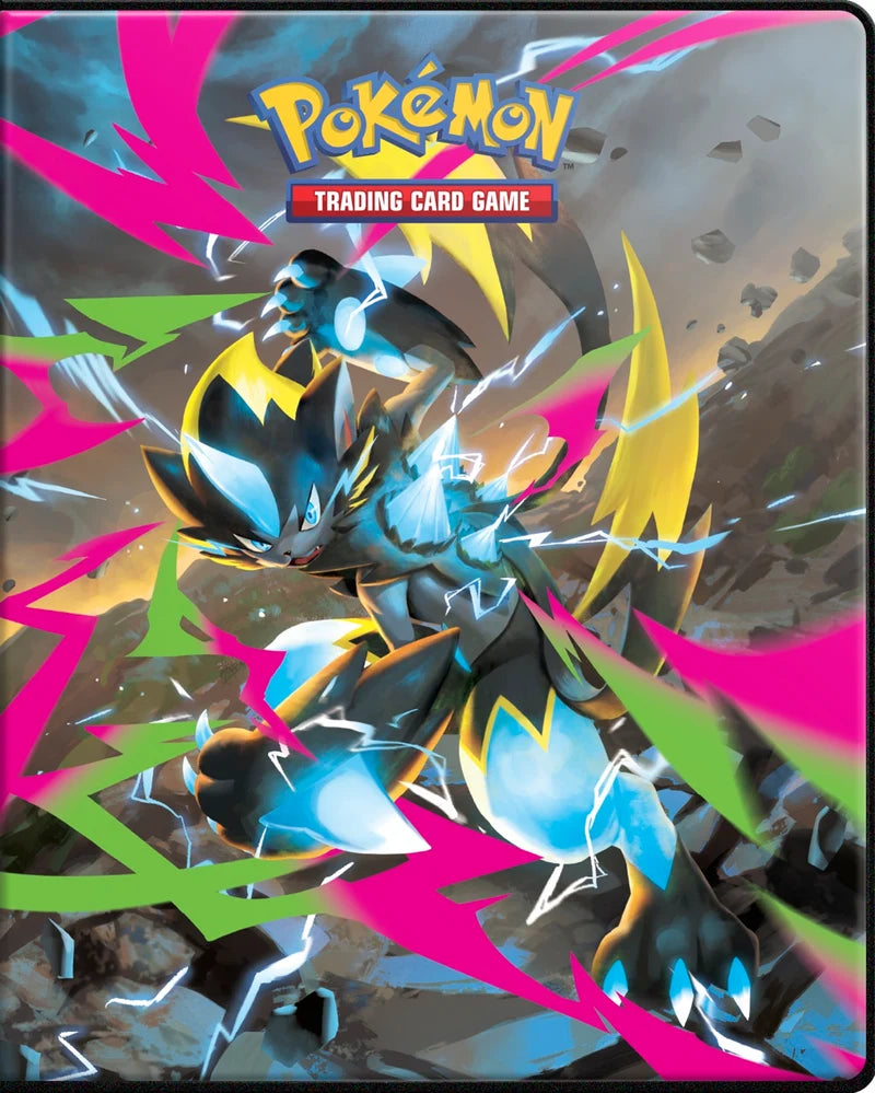 Pokémon -  PITCH BLACK - 4 Pocket Portfolio Binder