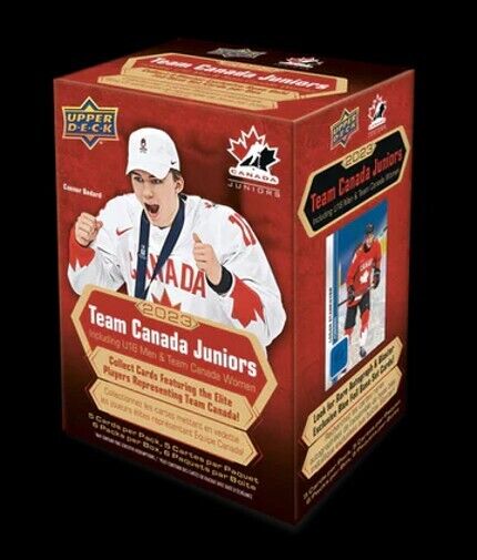 2023 Upper Deck Team Canada Juniors Blaster Box