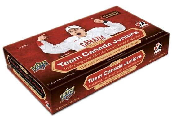 2023 Upper Deck Team Canada Juniors Hobby Box