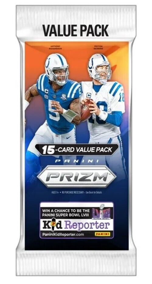 2023 Panini Prizm Football Value Pack - Hanger - Fat