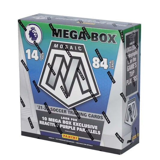 2021-22 Panini Mosaic Soccer Mega Box