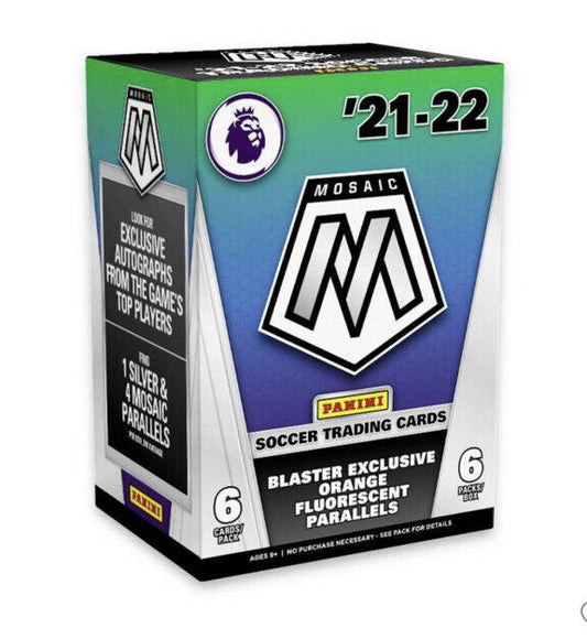 2021-22 Panini Mosaic Soccer Blaster Box