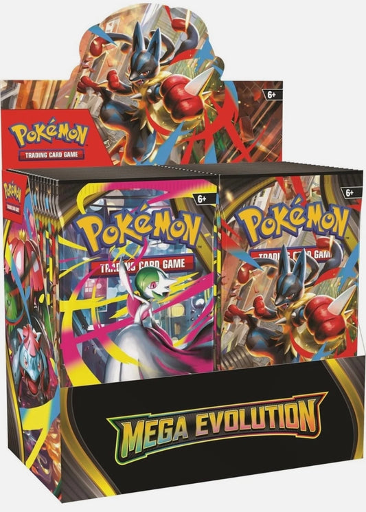 Pokémon MEGA EVOLUTIONS Base Set - Sealed Booster Box - No Topper