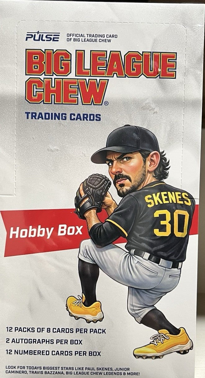 2026 Pulse BIG League chew Baseball Trading Cards Hobby Box