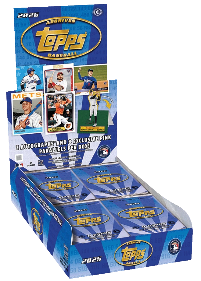 2025 Topps Archives MLB Baseball Hobby Pack
