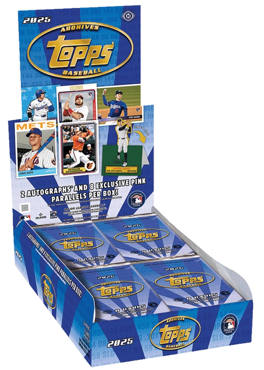 2025 Topps Archives MLB Baseball Hobby Pack