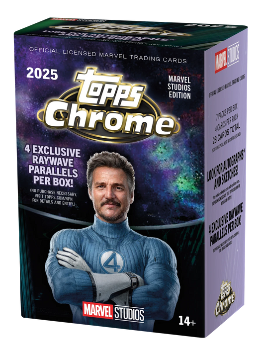 2025 MARVEL STUDIOS Topps Chrome Value / Blaster Box