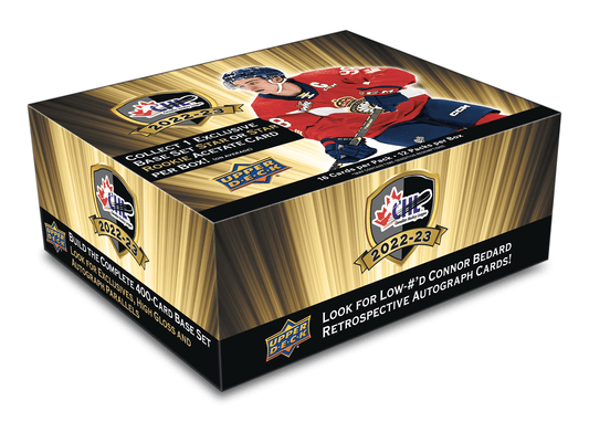 2022-23 UD Upper Deck CHL Hockey Hobby Box