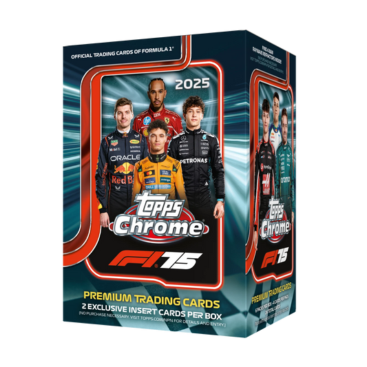 2025 Topps Chrome Formula 1 F1 Racing Blaster Box