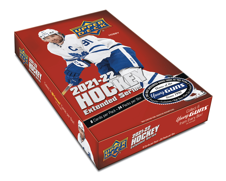 2021-22 Upper Deck Hockey Extended Series Hobby Box