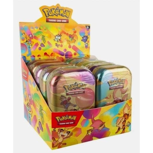 POKEMON - Scarlet & Violet 151 Mini Tin Display ( 10 mini Tins) - no plastic seal