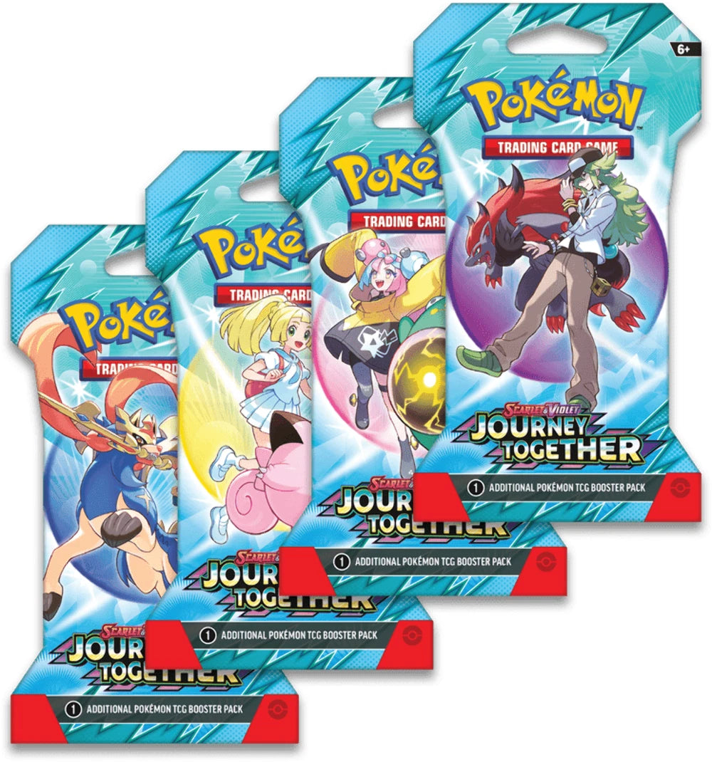 Pokémon JOURNEY TOGETHER  - Sleeved Pack - Scarlet & Violet SV09