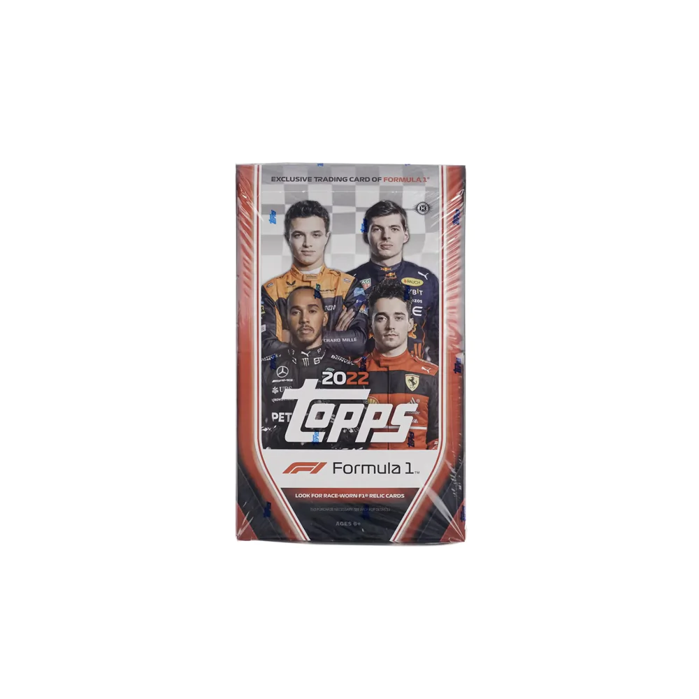 2022 Topps Formula 1 F1 Racing Hobby Box