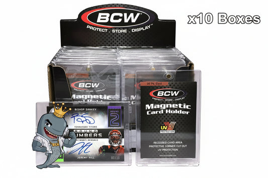 One Touch Magnetic Card Holders 35Pt - Case of 10 Boxes (200 Total Pieces)