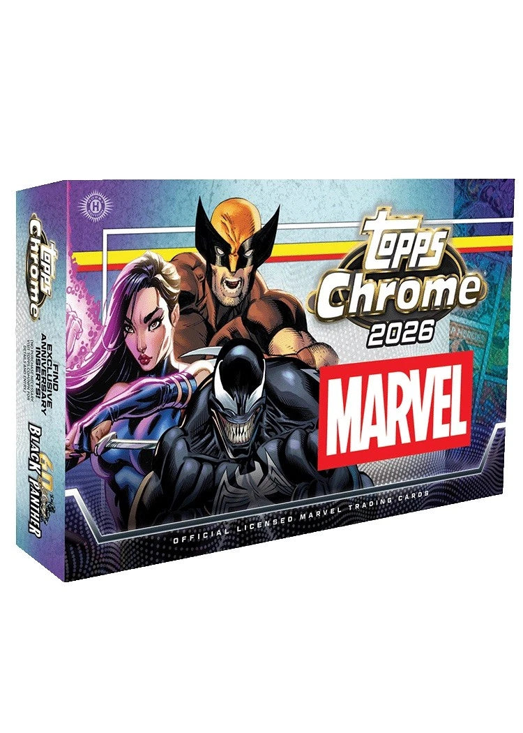 2026 MARVEL Topps Chrome Hobby Box