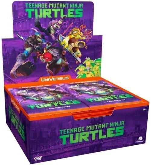 2025 Teenage Mutant Ninja TURTLES Universus Sealed Booster Box