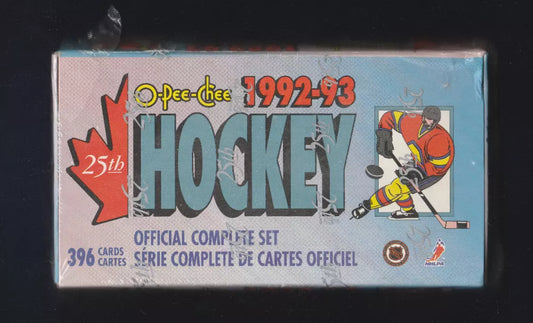 1992-93 O-Pee-Chee Hockey Factory Se