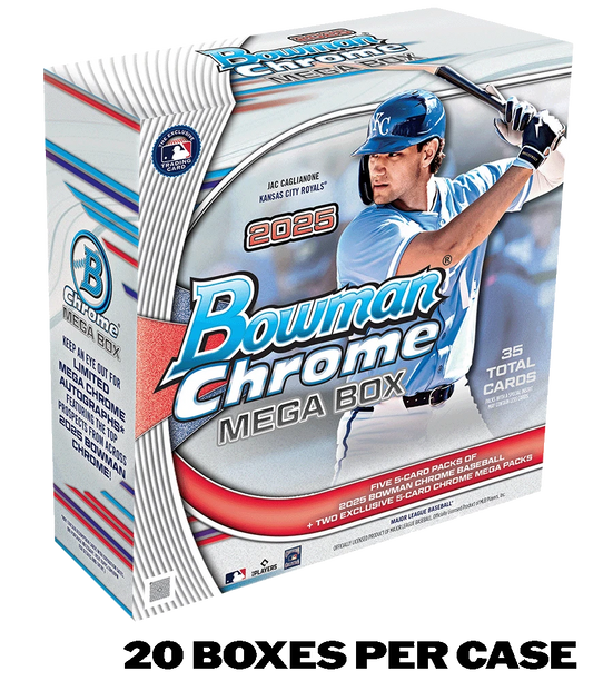 2025 BOWMAN CHROME Baseball MEGA Box