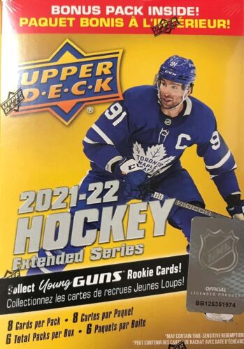 2021-22 Upper Deck Hockey Extended Series Blaster Box - Case of 20 Boxes