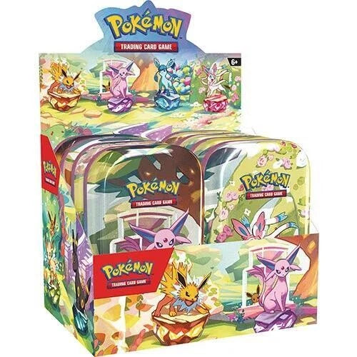 Pokémon - PRISMATIC EVOLUTIONS  Mini Tin Display -  Scarlet & Violet