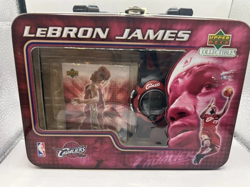 2005 Upper Deck UD Lebron James Watch Tin sealed with 15 card Set