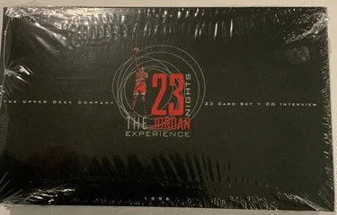 1996 Upper Deck MICHAEL JORDAN 23 nights The Jordan Experience 23 Card Set + CD