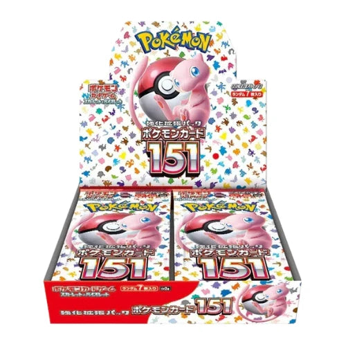 151 Scarlet & Violet Japanese Pokémon Booster Box