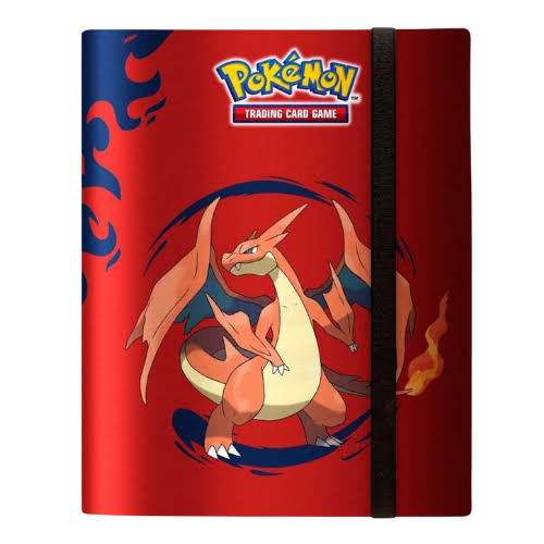 Pokémon  - 9 Pocket Portfolio Binder - MEGA CHARIZARD X & MEGA CHARIZARD Y