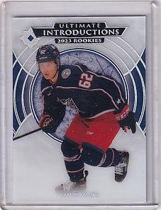 Samuel Knazko Ultimate Introductions Rookie Card UI-68 2023-24 Upper Deck Ultimate Collection Rookie Card RC Columbus Blue Jackets