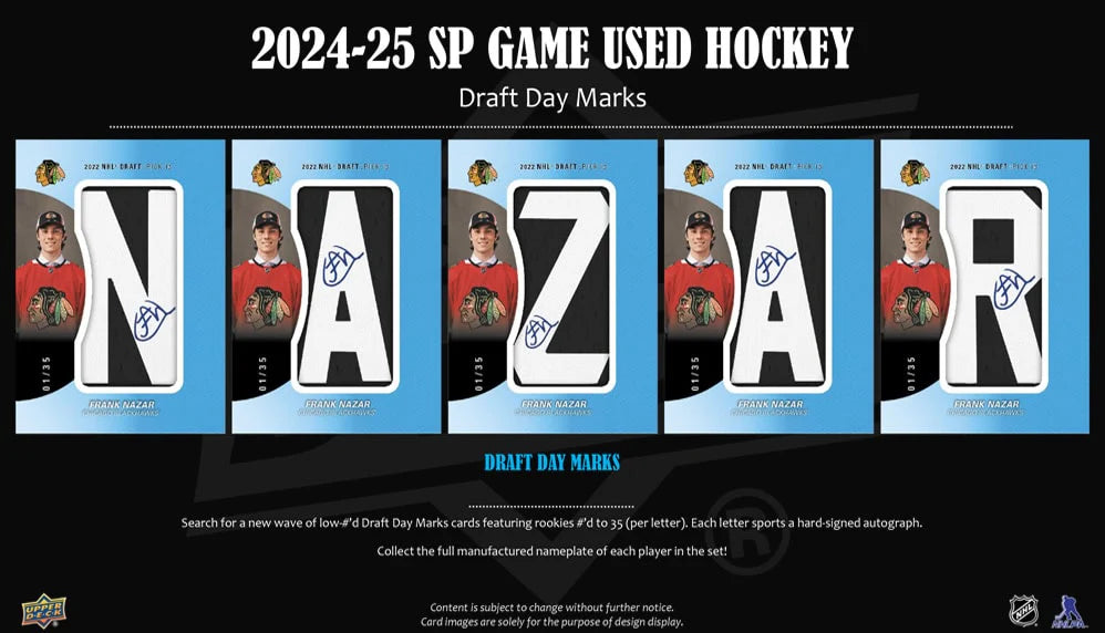 2024-25 Upper Deck UD SP Game Used SPGU Hockey Hobby Box