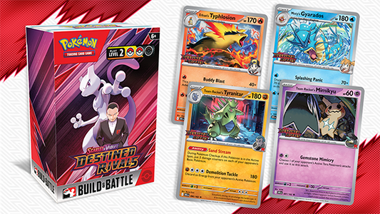 Pokémon DESTINED RIVALS - Build & Battle Box  - Scarlet & Violet SV10