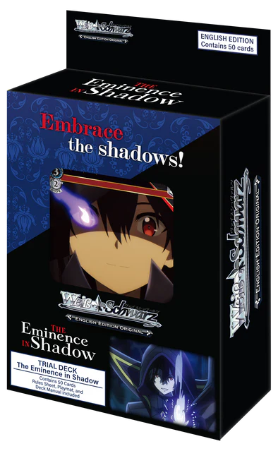 Weiss Schwarz! - THE EMINENCE IN THE SHADOWS - English Trial Deck