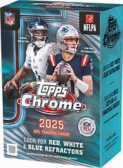 2025 TOPPS CHROME  NFL Football Blaster Box