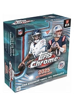 2025 TOPPS CHROME  NFL Football Mega Box